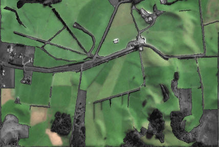 Clean satellite image