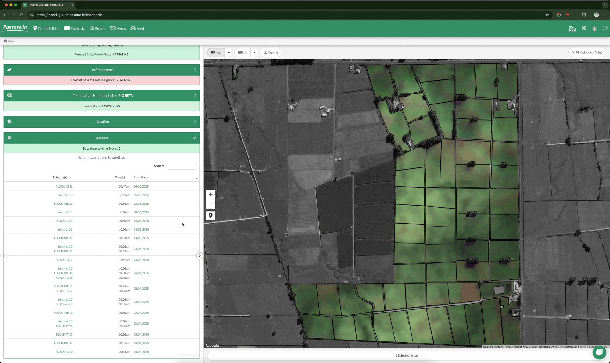 Hazy, cloudy and shadow vs clean satellite images - gif